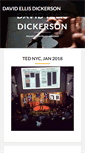 Mobile Screenshot of davidellisdickerson.net