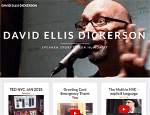 Tablet Screenshot of davidellisdickerson.net